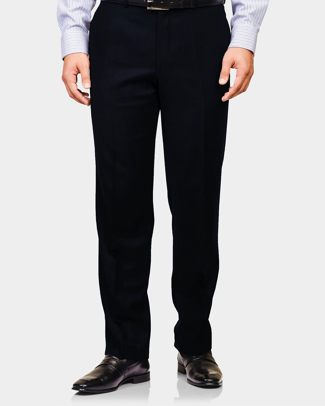 VBC: 100% Wool Dark Navy Twill Suit
