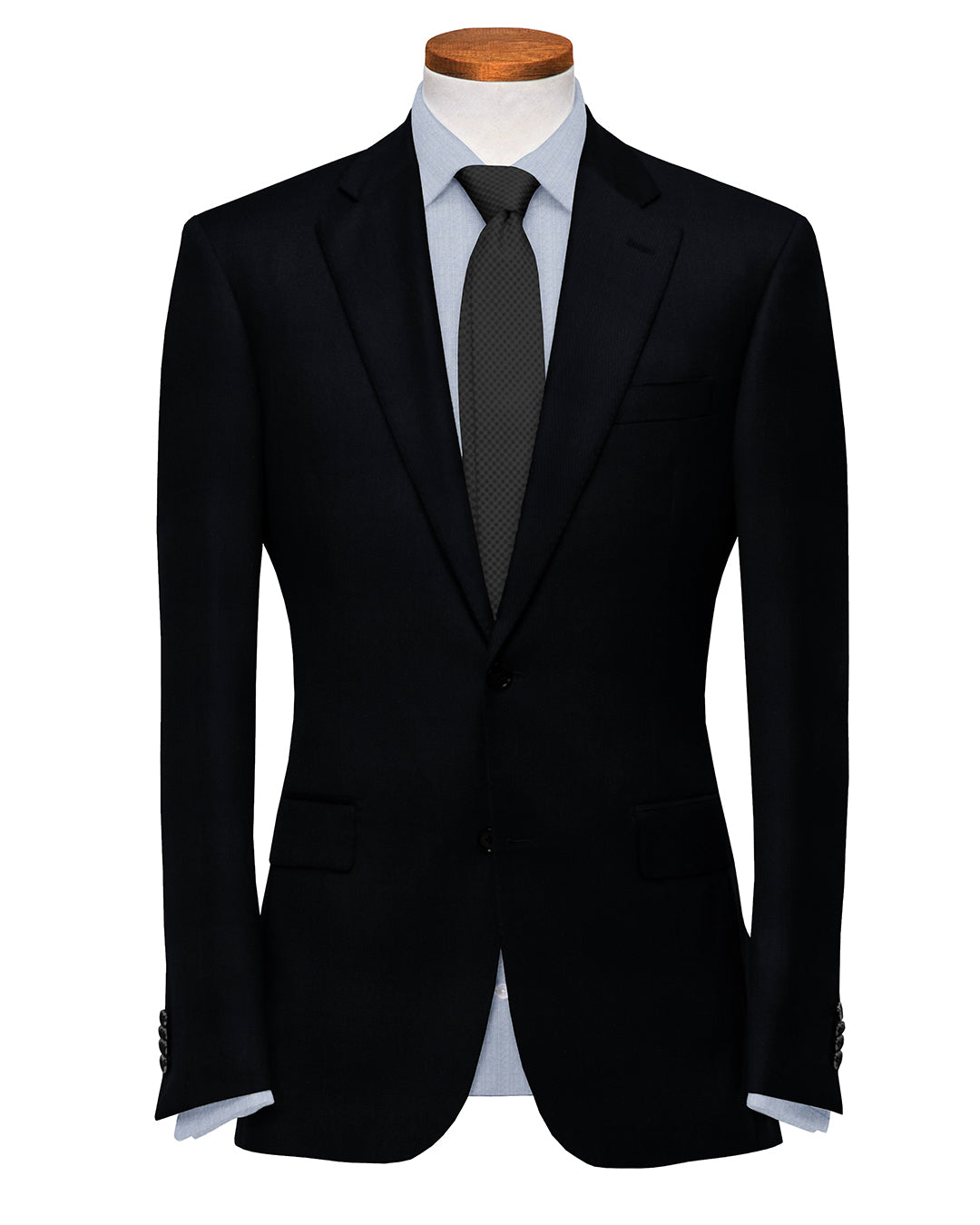 VBC: 100% Wool Dark Navy Twill Suit