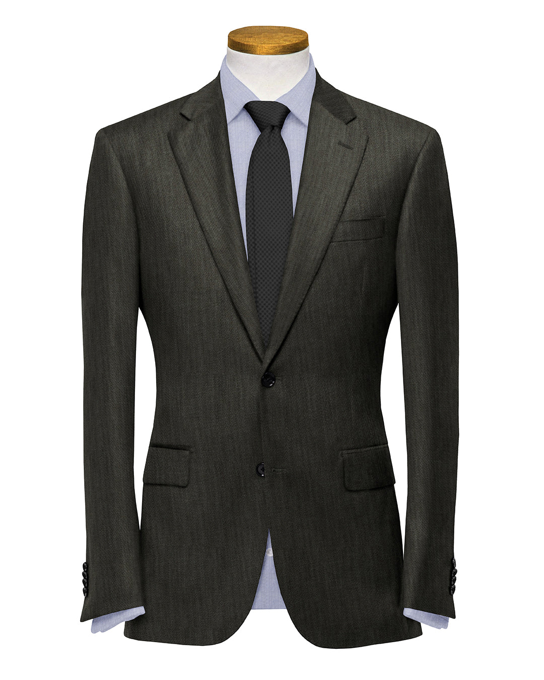 VBC: Brown Grey Twill Suit