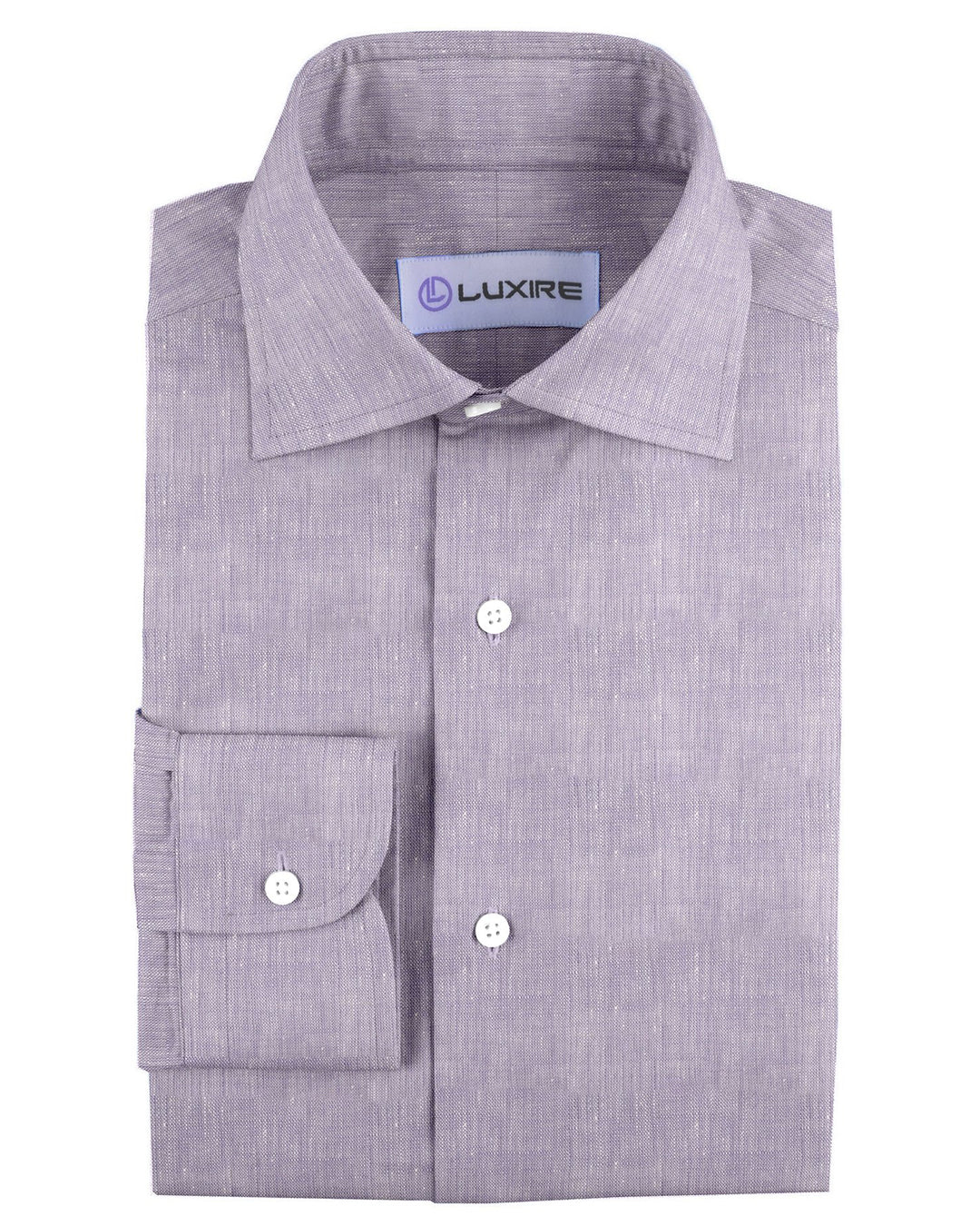 Summer Shirt in Light Purple Linen