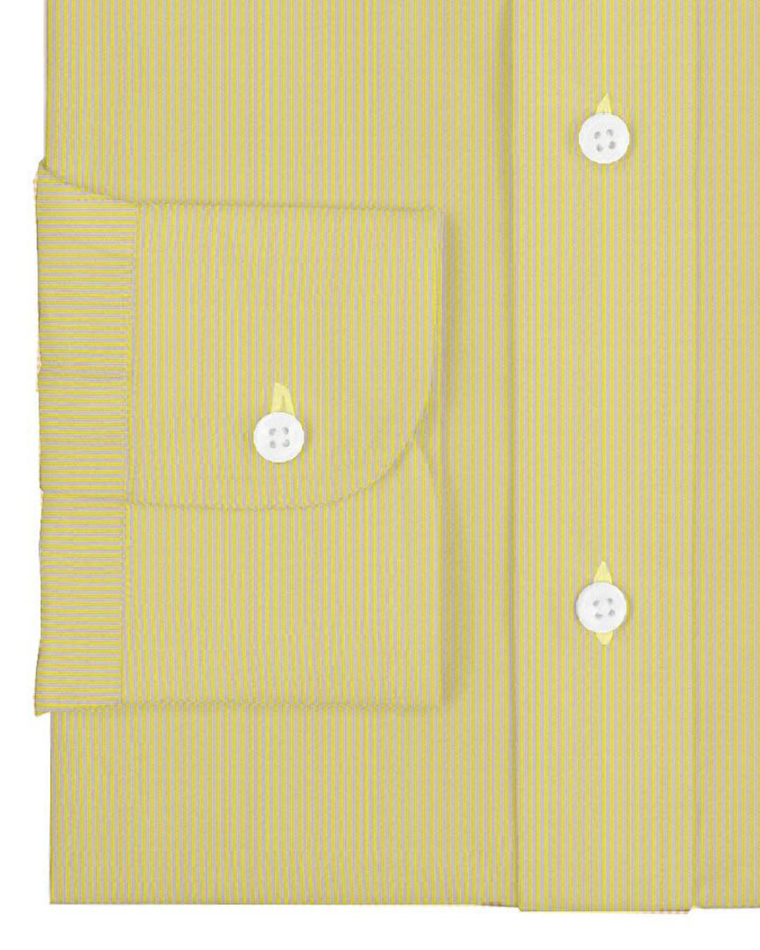 Yellow Dress Stripes  Seersucker